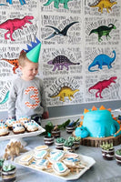 Dinosaur Orange Chevron Birthday Shirt Long Sleeve heather grey Biggie Chevron Number or Any Birthday 1 2 3 4 5 6 7 8 9 cotton 2nd two boys girl