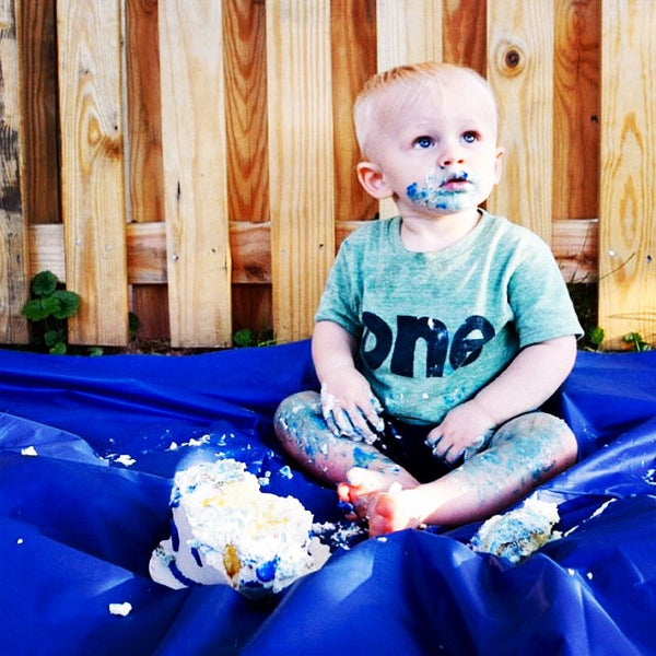 Green 1st birthday shirt boy l cake smash l first birthday outfit l colors- mint green red grey blue