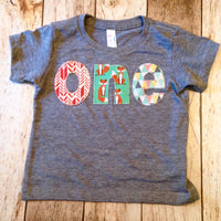 Fox Birthday Shirt onderland Deer tee pee one shirt for boys 1st Birthday Shirt 1 year old wood deer animals forest teal coral bear party