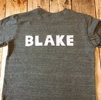 Baseball sports Monogram Personalized custom Add NAME or message Birthday Shirt 1st Sibling Bro Sis outfit Photos boys or girls