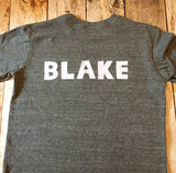 Baseball sports Monogram Personalized custom Add NAME or message Birthday Shirt 1st Sibling Bro Sis outfit Photos boys or girls