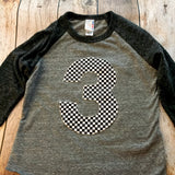 race car birthday shirt, racecar birthday shirt, checkered flag birthday shirt, checker flag, 1st, 2nd, 3rd, 4th, cars, 1, 2, 3, 4, year old