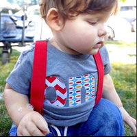 Birthday shirt, boys 1st birthday shirt, one birthday shirt, boys first birthday outfit, primary colors, red chevron, aqua, pez, green, boy