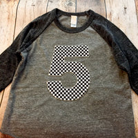 race car birthday shirt, racecar birthday shirt, checkered flag birthday shirt, checker flag, 1st, 2nd, 3rd, 4th, cars, 1, 2, 3, 4, year old