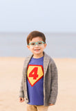 Superhero Birthday Shirt, Number 4, 4th birthday, superman Children Costume, super hero cape, action hero, shield, red yellow blue cake