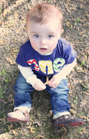 Primary colors, one birthday outfit, 1st Birthday shirt, boys first birthday, red, yellow, green, indigo blue, grass, favor, banner, flags