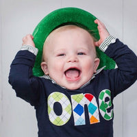 Navy green turquoise, Birthday Shirt boy, aqua blue grey lime, kelly green, argyle, shamrock, Boys first Party, onederland, one outfit, 1st