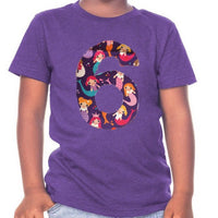 Mermaid Birthday shirt | rainbow birthday outfit | purple unicorn shirt | fabric applique sewn | scales tail theme| 6 year old, 1 2 3 4 5