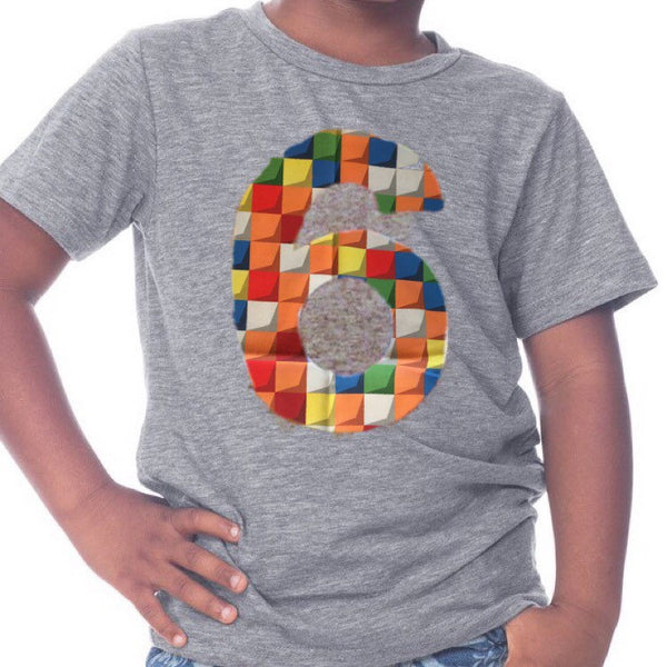 Building Bricks Fabric Birthday Shirt Birthday Boys 5th Birthday grey Short Sleeves 1 2 3 4 5 6 7 8 9 1st 2nd 3rd 4th 5th 6th 7th 8th 9th