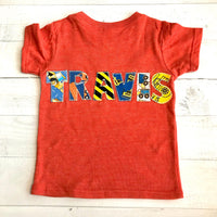 Construction Truck fIrst birthday shirt, dump truck, bulldozer, 1st birthday, one shirt boy sewn appliqué embroidery boy
