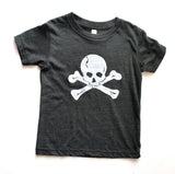 Cute Nautical Mom with Hip and Cool Skull T Shirt Pirate Theme Birthday Party Shirt