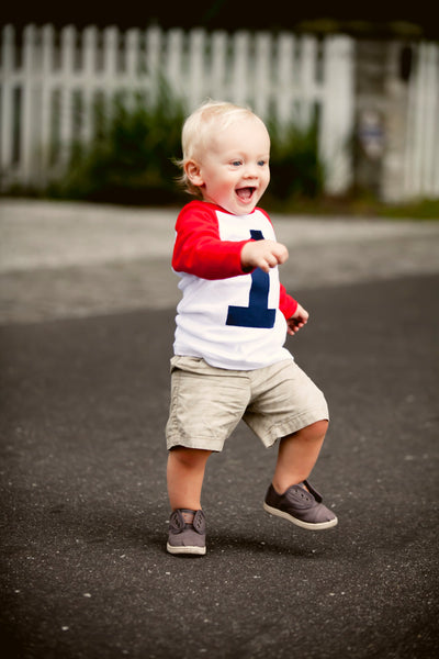 Boys 1st Birthday Outfit My First Birthday Red and White Raglan Shirt- Raglan boys 1st Birthday T Shirt Boy 12 months cake smash photography