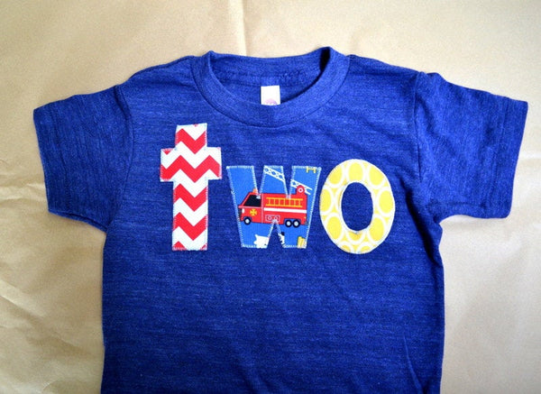 Fire truck birthday shirt, boys birthday shirt, party outfit, fire truck birthday, boys fire truck shirt, fire engine, gift, toddler