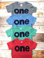 1st birthday shirt boy l first birthday outfit l colors- mint green red grey blue