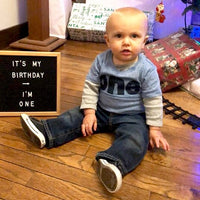 blue boys 1st birthday shirt, mint, boys first birthday, blue shirt with navy one, screenprinted boys outfit, one shirt, boys birthday