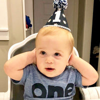 blue boys 1st birthday shirt, mint, boys first birthday, blue shirt with navy one, screenprinted boys outfit, one shirt, boys birthday